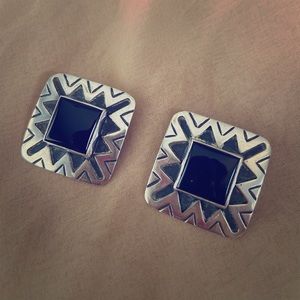 James Avery vintage clip on earrings